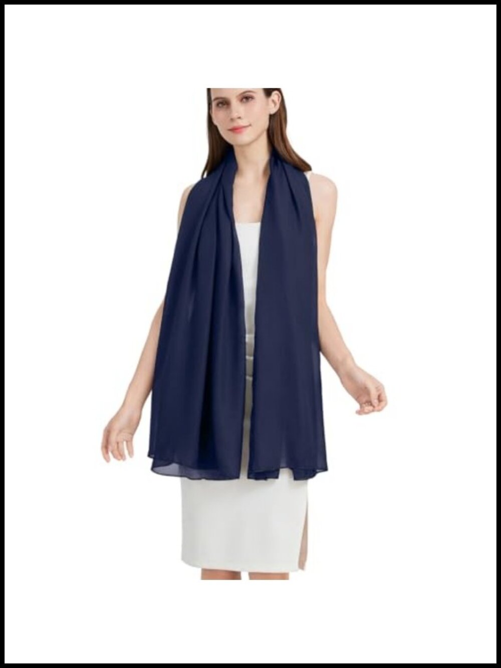 100% Mulberry Silk Long Large Scarf Wrap Shawl for Women Travel